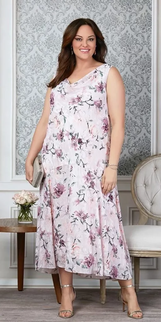Mother Of The Groom Dresses For Summer Outdoor Wedding Plus Size