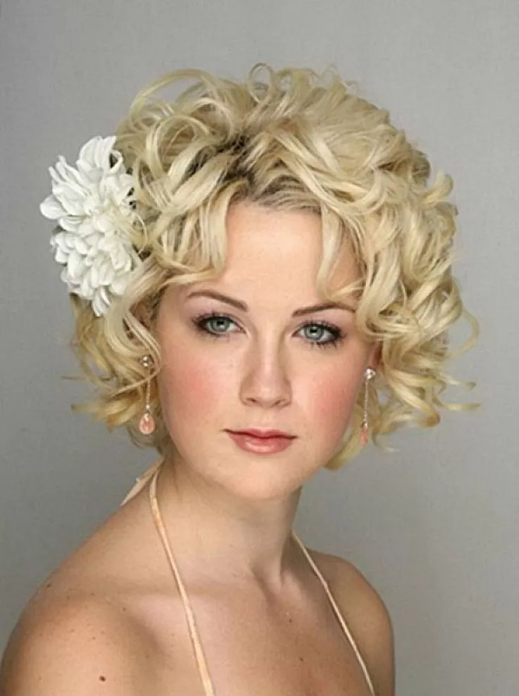 Bridal Headpieces For Short Curly Hair