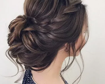 Awesome Updo For Shoulder Length Hair Wedding