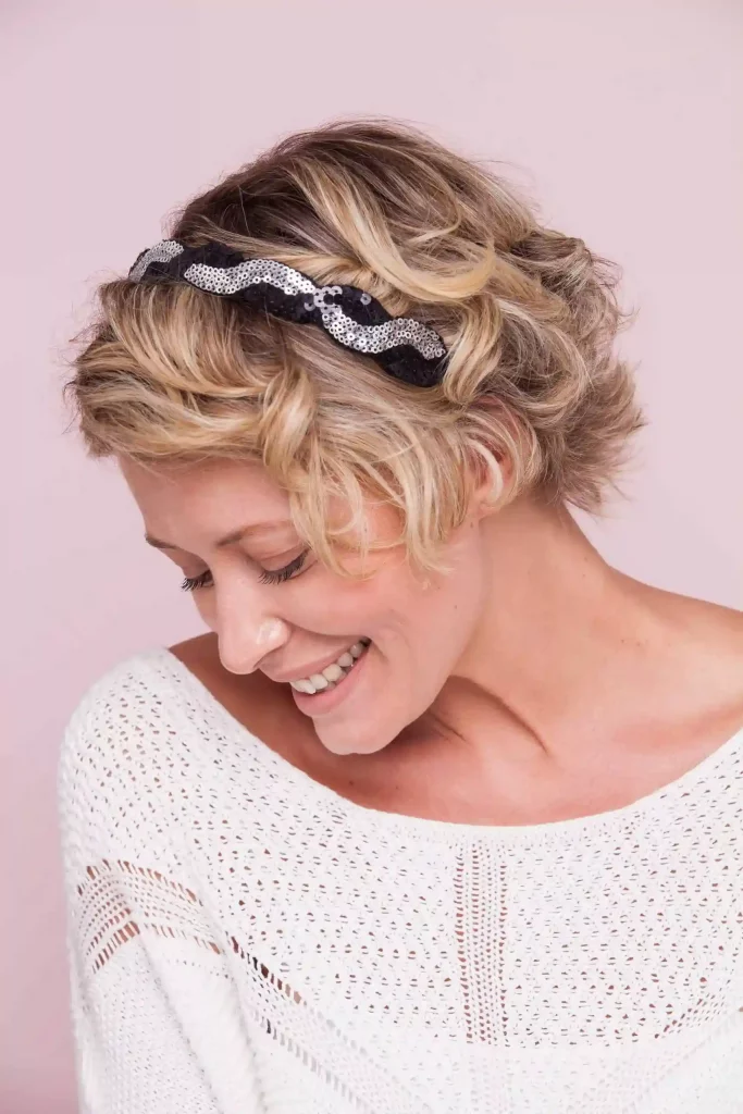 Short Curly Hair For Wedding Guest