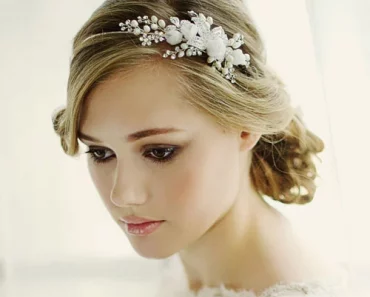 Inspiring Stylish Bridal Headbands For Short Hair