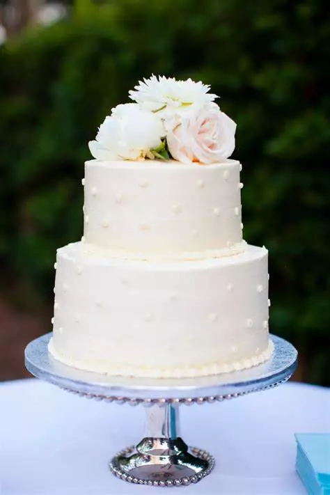 Two Tier Wedding Cake Cost