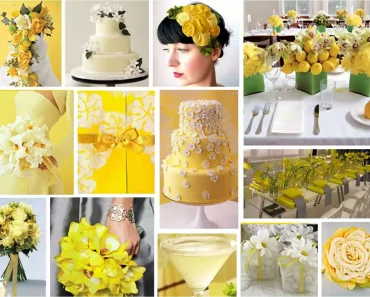 Inspiring Pastel Yellow Wedding Theme