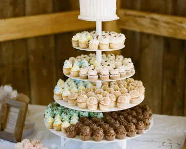 Most Popular Wedding Cakes With Cupcakes On Tiers